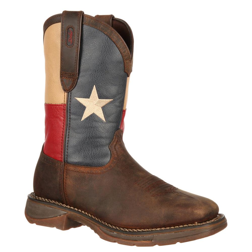Durango Rebel Patriotic Square Toe Cowboy Boots