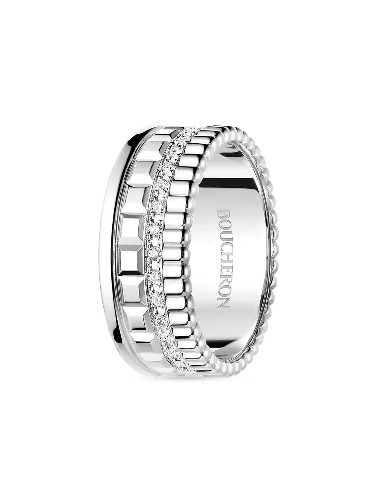 Boucheron Quatre Radiant 18K White Gold & 0.24 TCW Diamond Ring 3