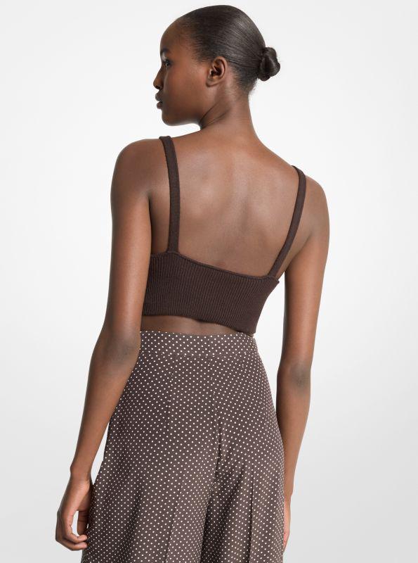 Michael Kors Stretch Cashmere Bralette