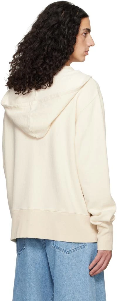 MAISON MARGIELA Off-White Stamp Logo Hoodie 3