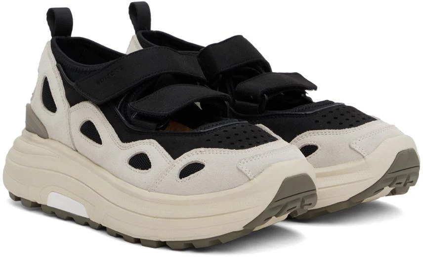 Suicoke Black & Off-White AKK-2 Sneakers 4