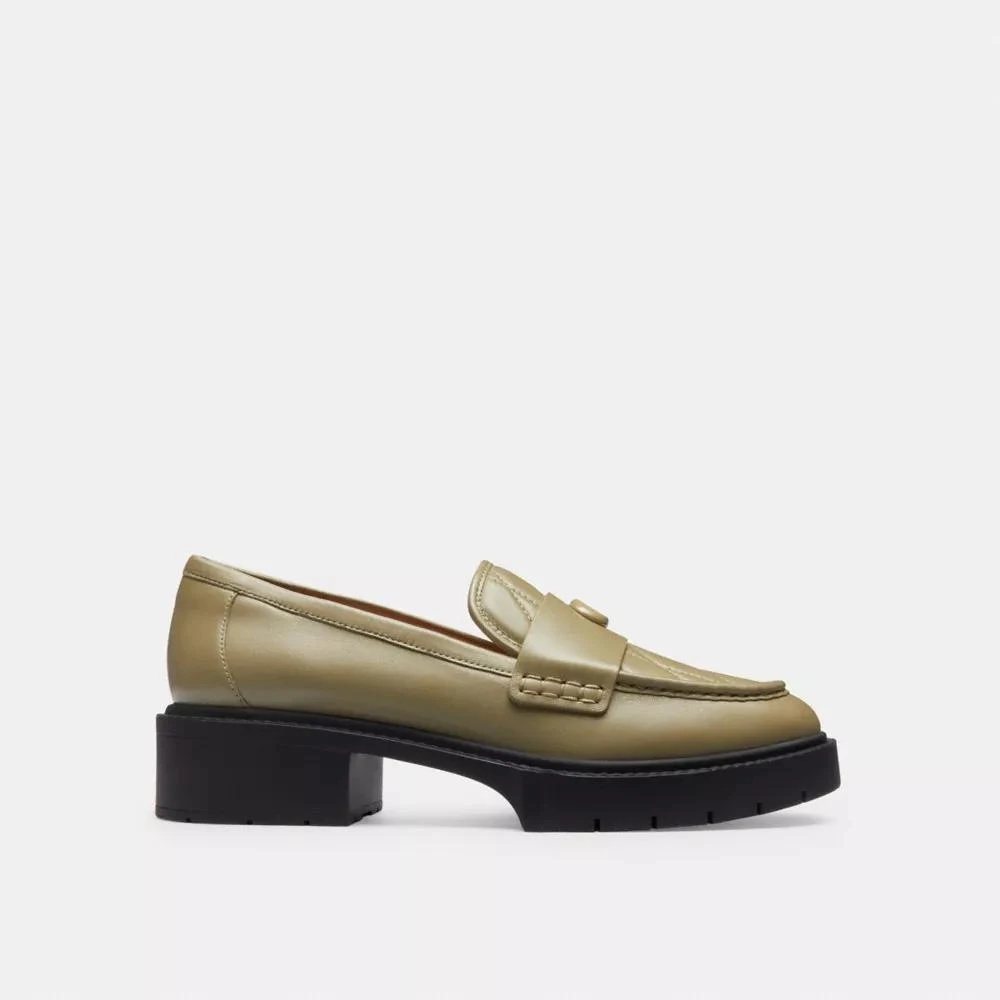 Coach Leah Loafer With Quilting 1