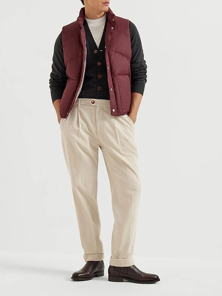 Brunello Cucinelli Techno Satin Down Vest 6