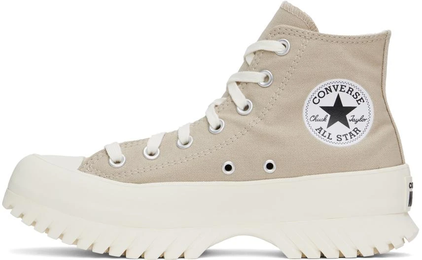 Converse Beige Chuck Taylor All Star Lugged 2.0 Seasonal Color Sneakers 3