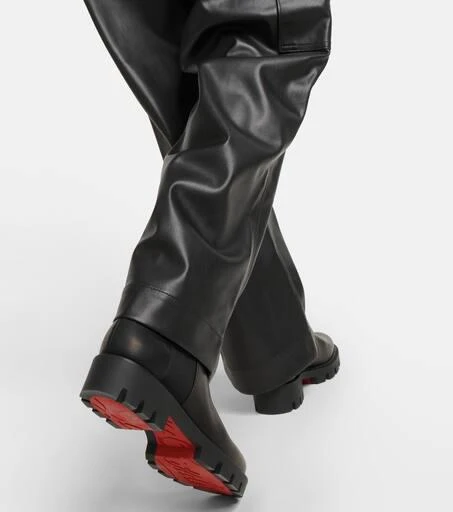 Christian Louboutin CL Chelsea leather ankle boots 4