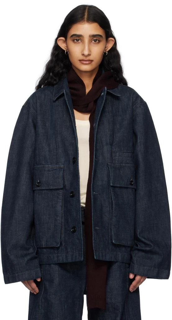 Lemaire Indigo Boxy Denim Jacket 1