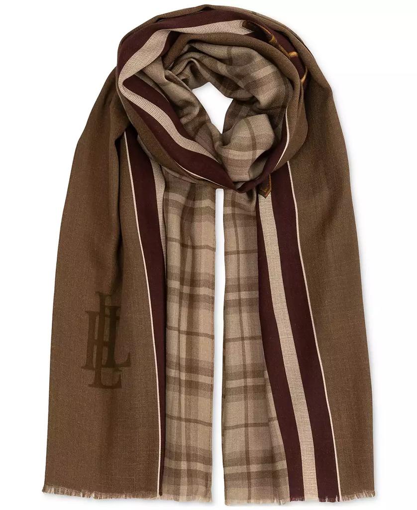 Ralph Lauren Plaid Wrap Scarf