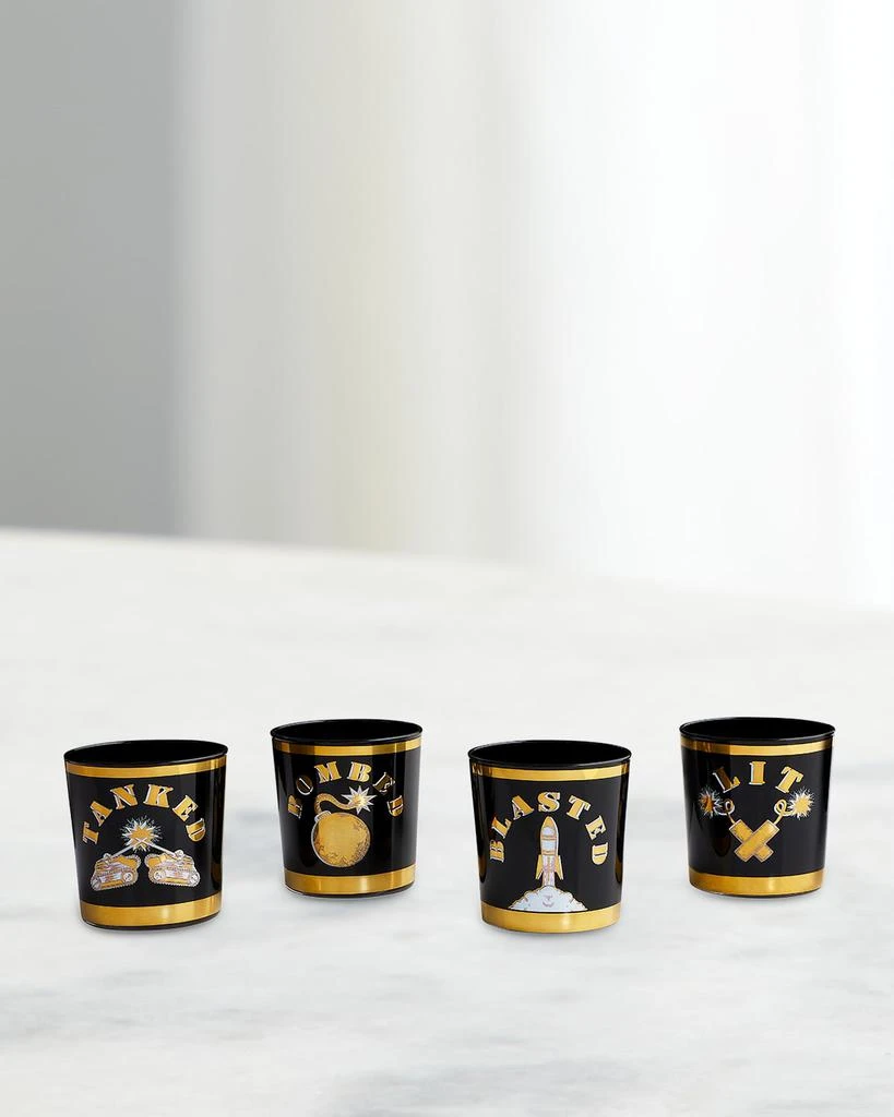 Jonathan Adler Molotov Cocktail Glasses, Set of 4 2