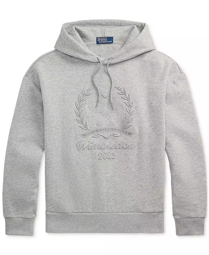 Ralph Lauren Unisex Wimbledon Logo Fleece Hoodie 5