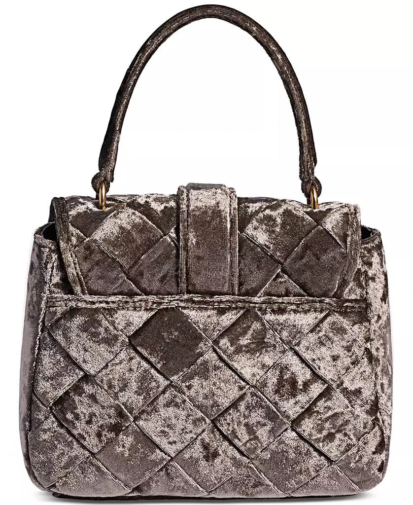 Sam Edelman Brit Small Top Handle Velvet Shoulder Bag 8