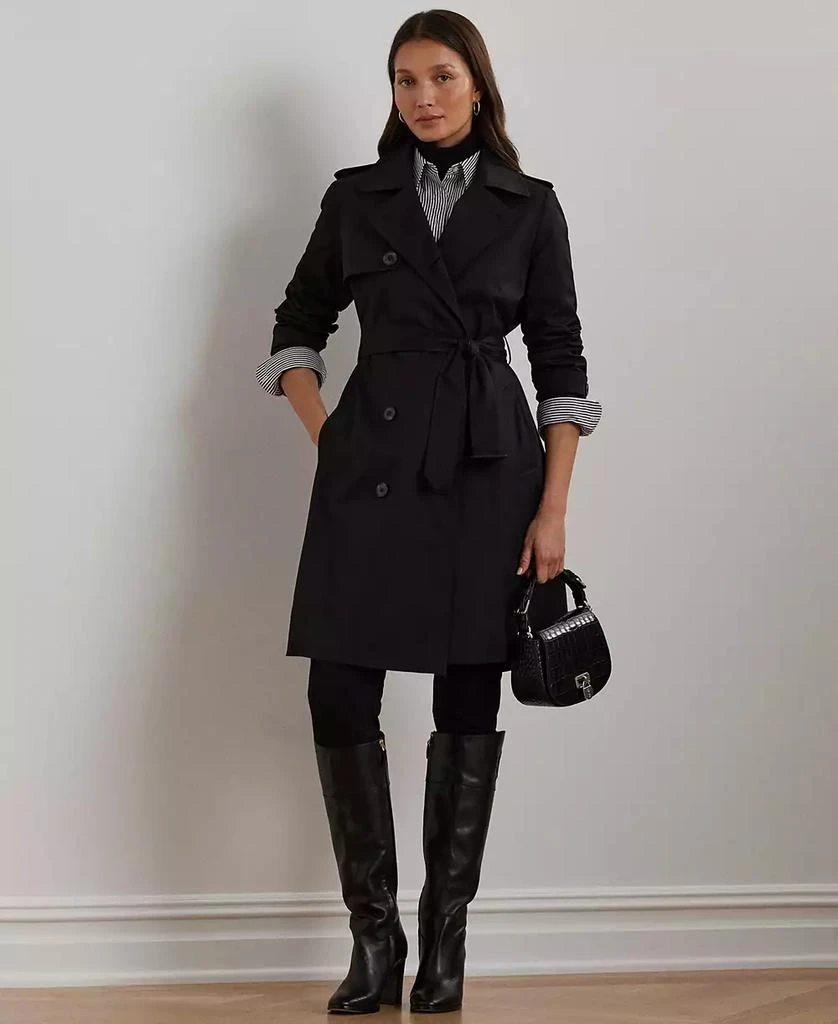 Lauren Ralph Lauren Women's Belted Water-Resistant Trench Coat 1