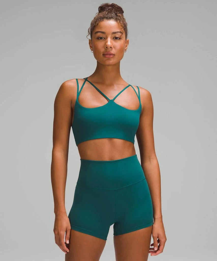 lululemon Ribbed Nulu Strappy Yoga Bra *Light Support, A/B Cup 9