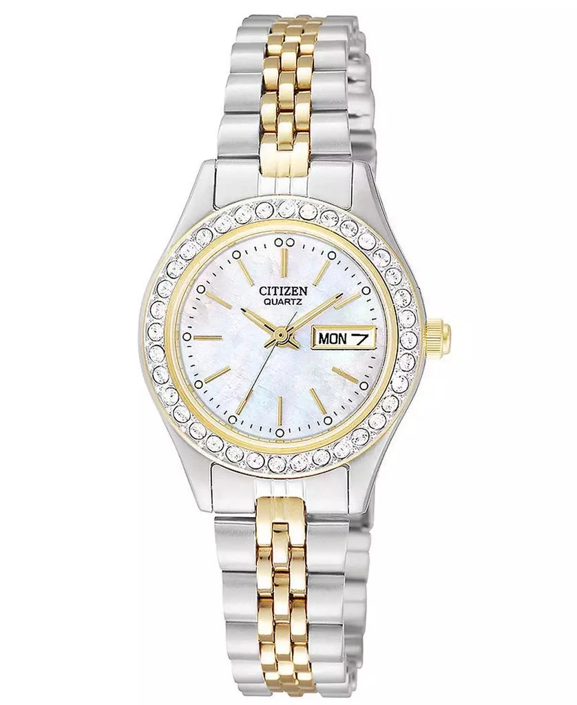 Citizen Women's Two Tone Stainless Steel Bracelet Watch 26mm EQ0534-50D 1