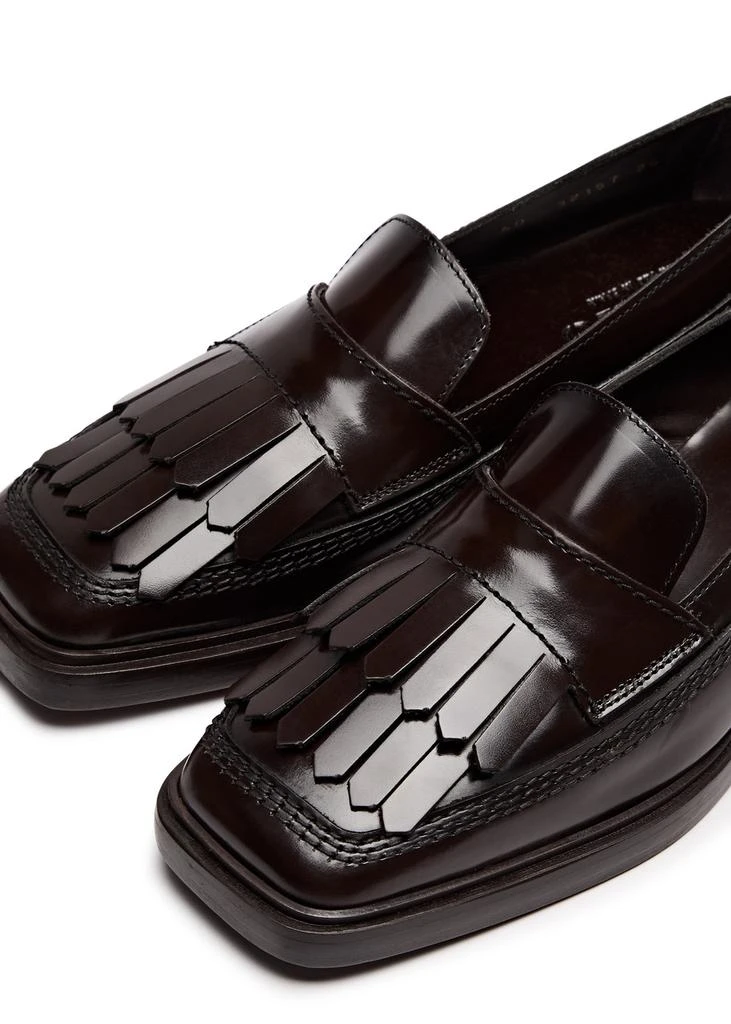 Hereu Aina 40 glossed leather loafers 3