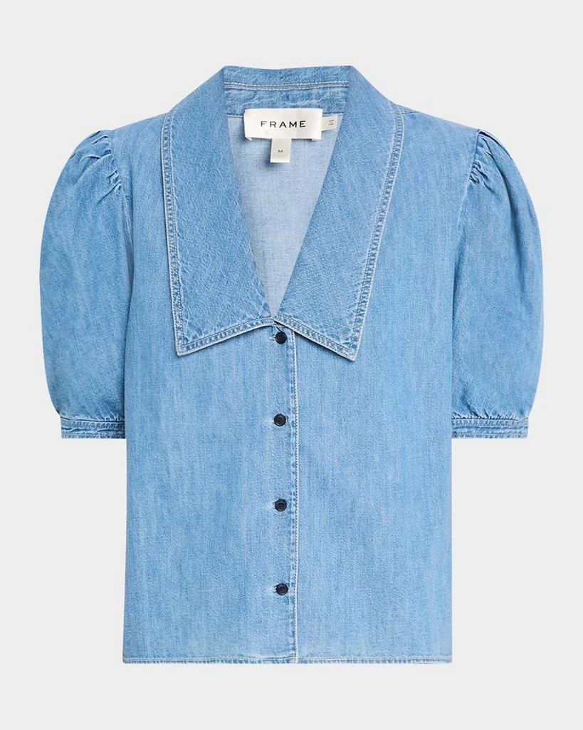 FRAME Denim Sailor Blouse 1