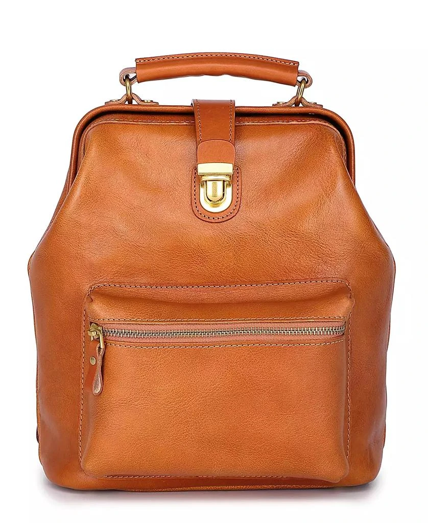 OLD TREND Women's Genuine Leather Doctor Backpack 9
