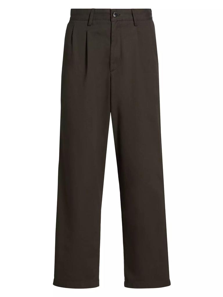 Noah Double-Pleat Chino Pants