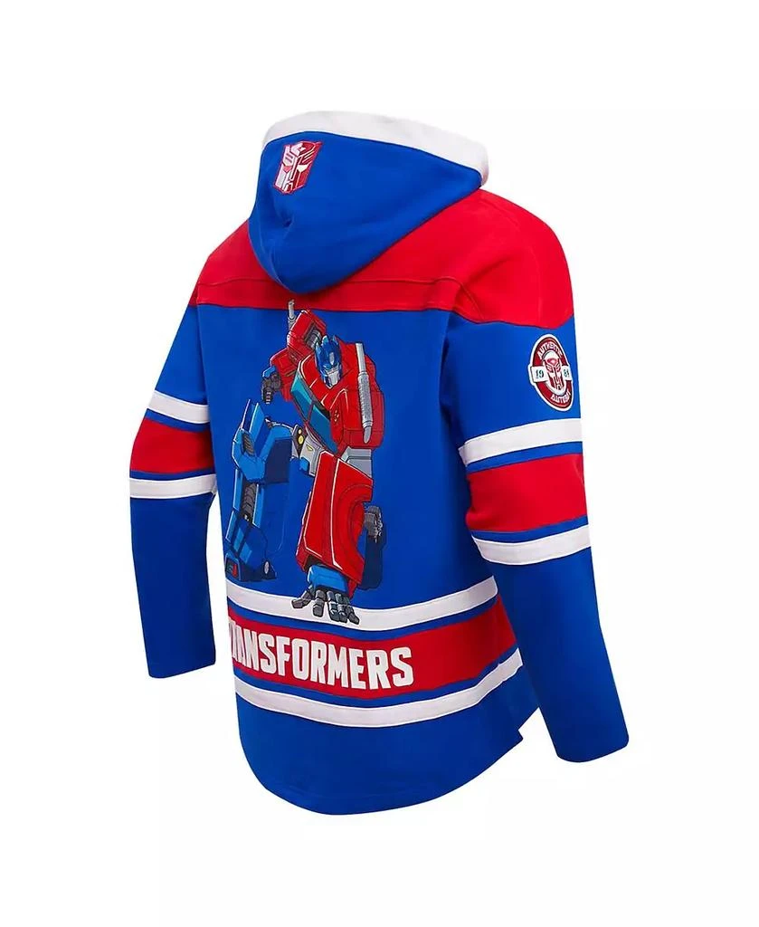 Freeze Max Men's Optimus Prime Royal Transformers Hockey Pullover Hoodie 2