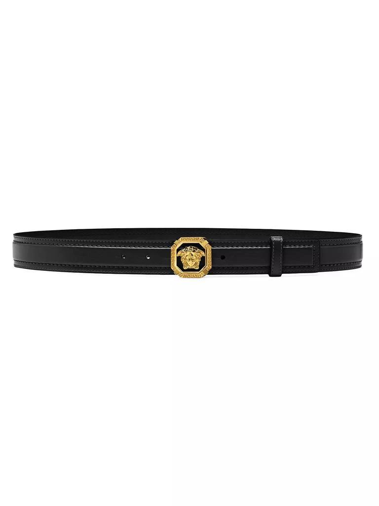 Versace La Medusa Leather Belt 1
