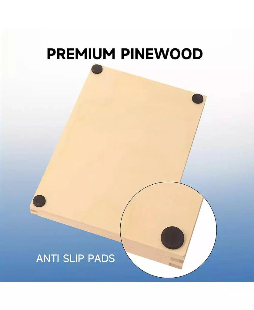 GSE Games
Sports Expert Wooden Shut The Box Numbers Dice Game Board with 2 Wooden Dices, Classic Popular English Pub Game 5