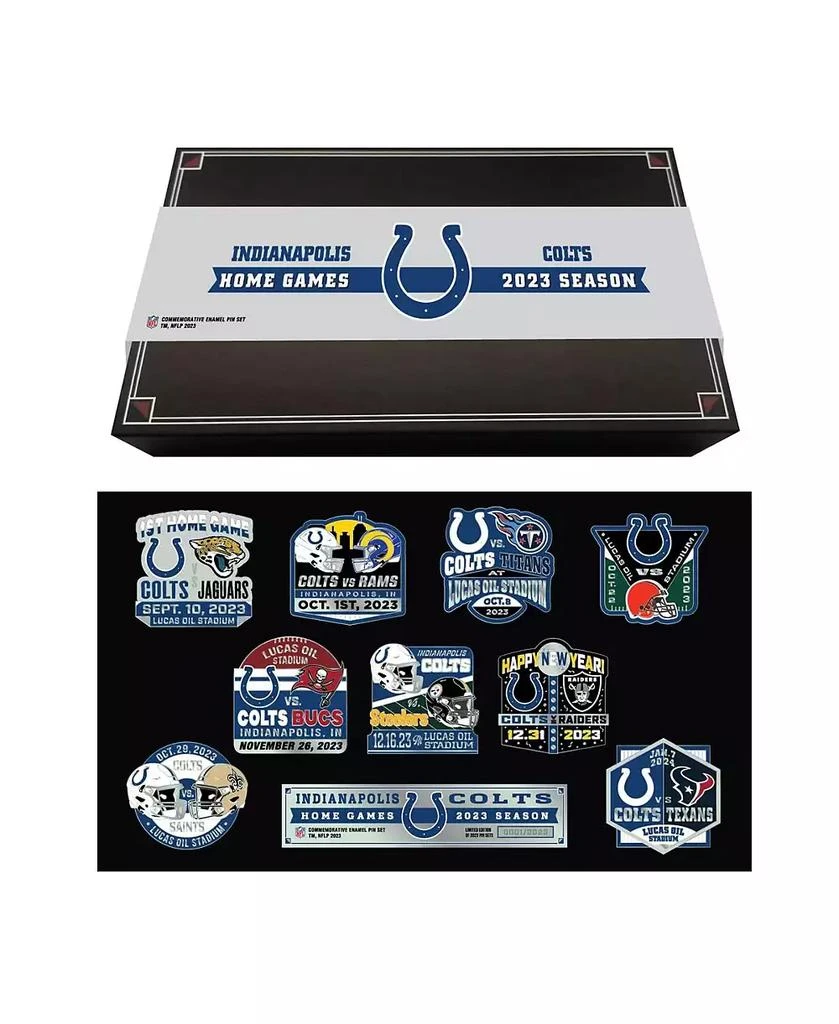 Mojo Licensing Indianapolis Colts 2023-24 Game Day Pin Collector Set 1