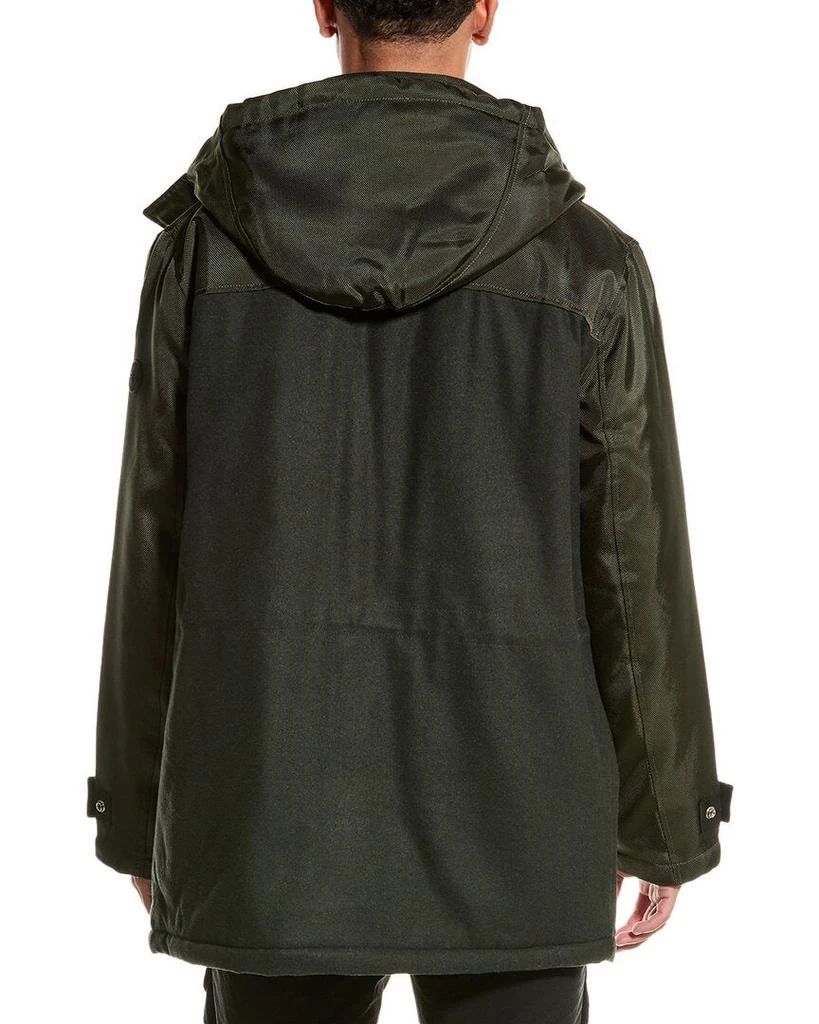 Armani Exchange Caban Wool-Blend Coat 2