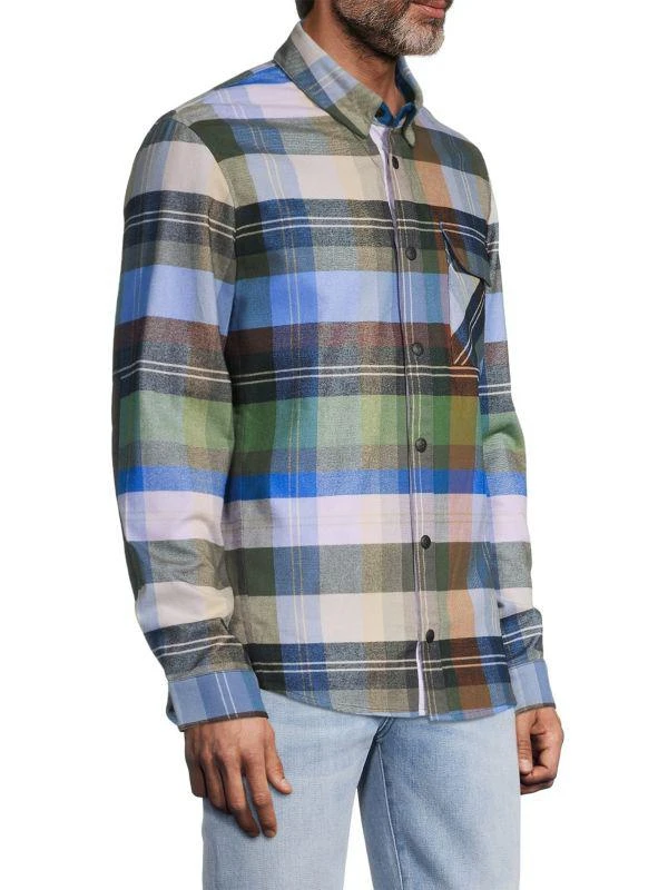 Aztech Mountain Loge Peak Check Ski Shirt 3