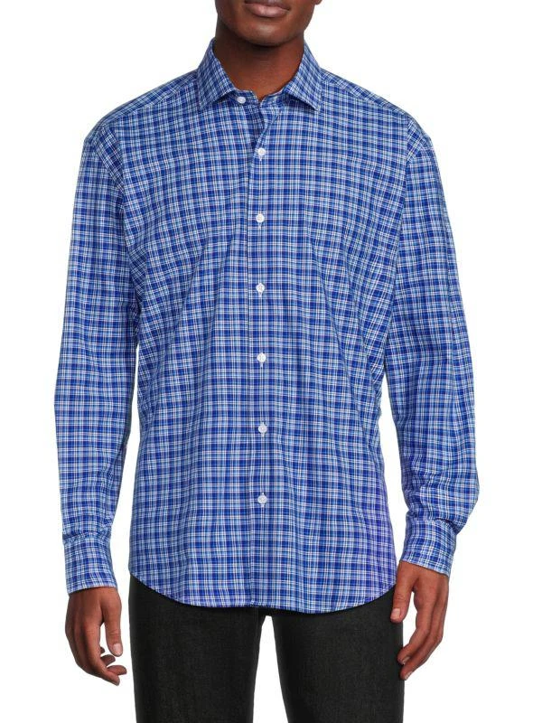 Bertigo Plaid Long Sleeve Shirt 1