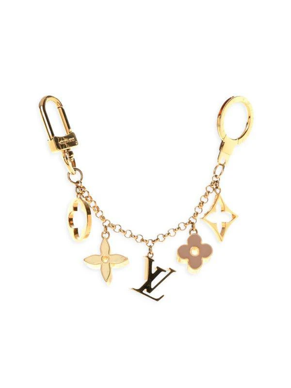 Louis Vuitton Monogram Goldtone Bag Charm 1