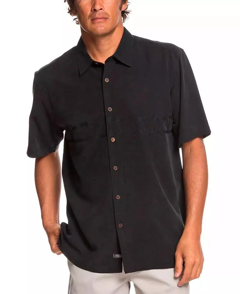 Quiksilver Quiksilver Men
s Tahiti Palms Short Sleeve Shirt 1