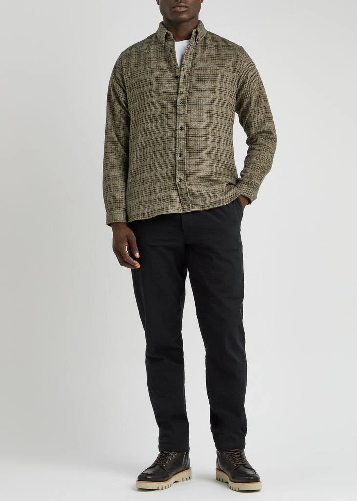 Oliver Spencer Brook checked flannel shirt 4