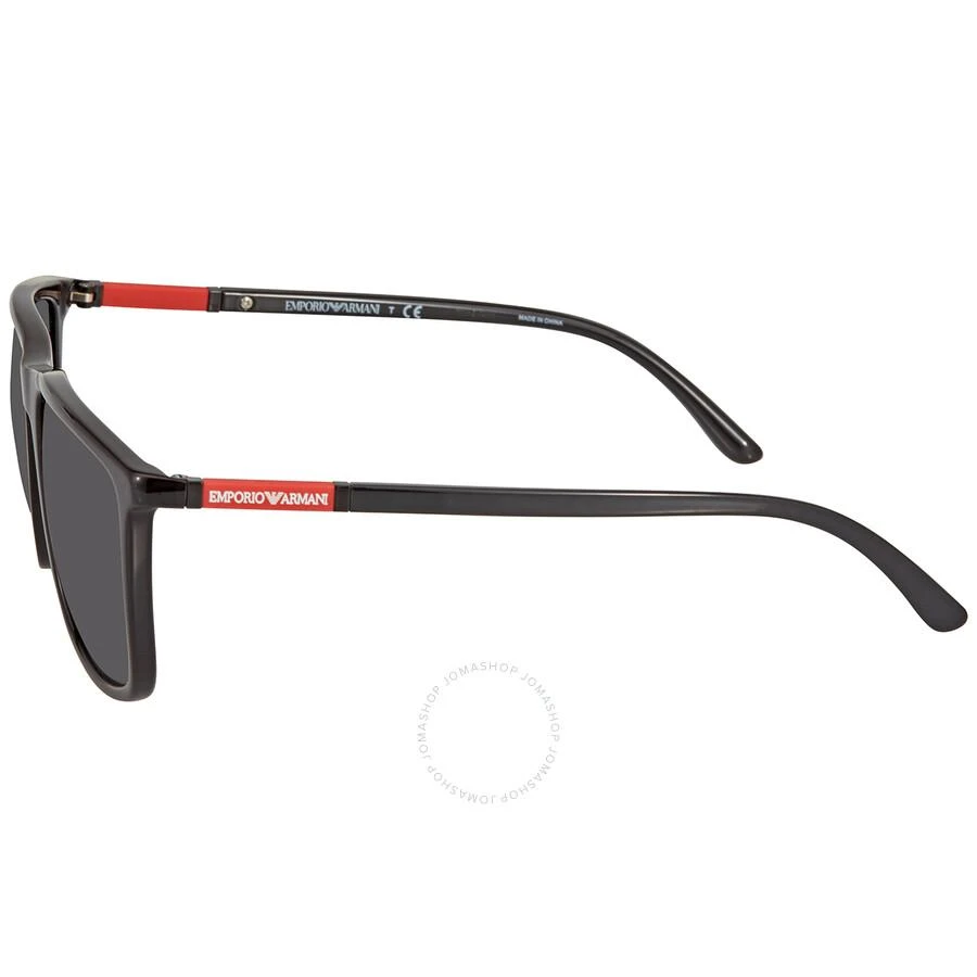 Emporio Armani Dark Grey Square Men's Sunglasses EA4161F 501787 58 3