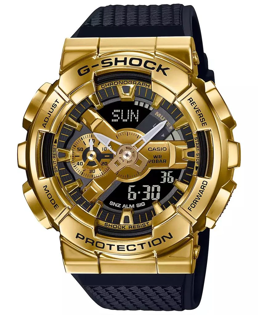 G-Shock Men's Analog-Digital Black Resin Strap Watch 52mm 1
