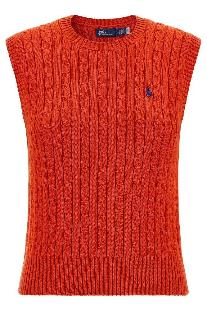 Ralph Lauren Polo Ralph Lauren Crewneck Braided Vest