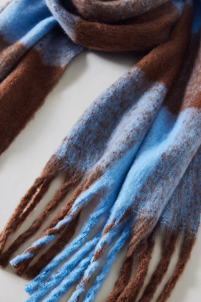 Urban Outfitters Plaid Woven Oversized Scarf 2