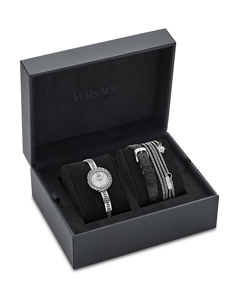 Versace Greca Pendant Bracelet Watch, 28mm 5