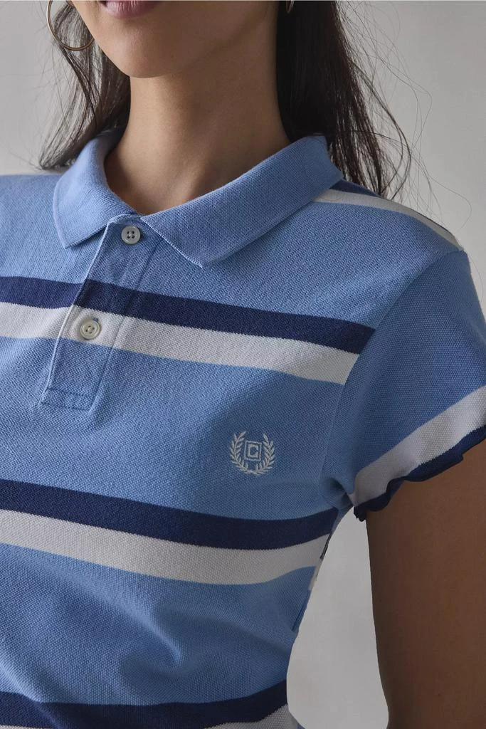 Urban Renewal ReMADE By UO Lettuce Edge Polo Tee 3