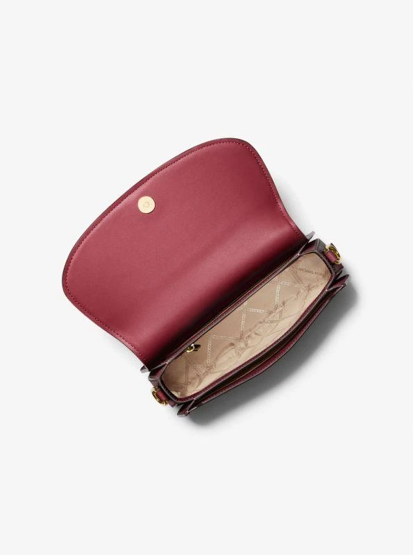 Michael Kors Mila Medium Leather Messenger Bag 2