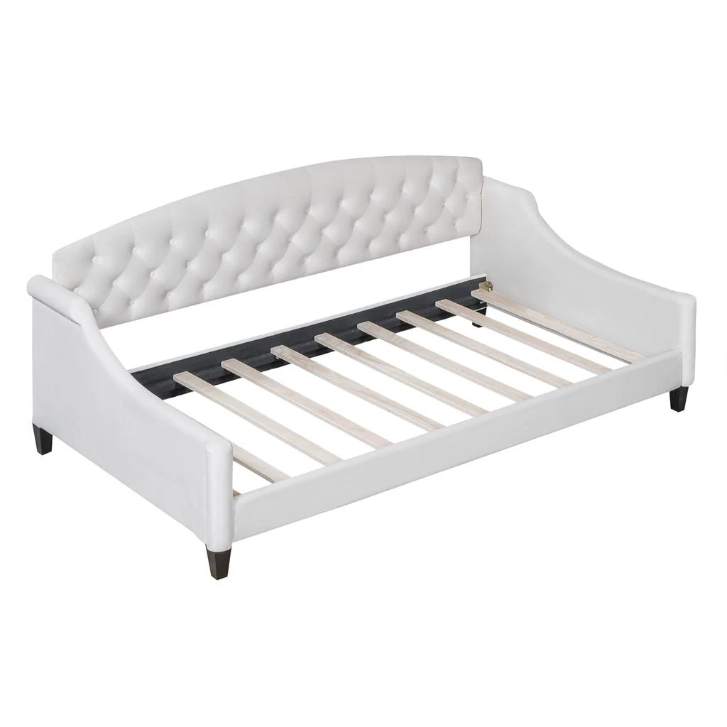 Streamdale Furniture Streamdale Modern Luxury Tufted Button Daybed 3