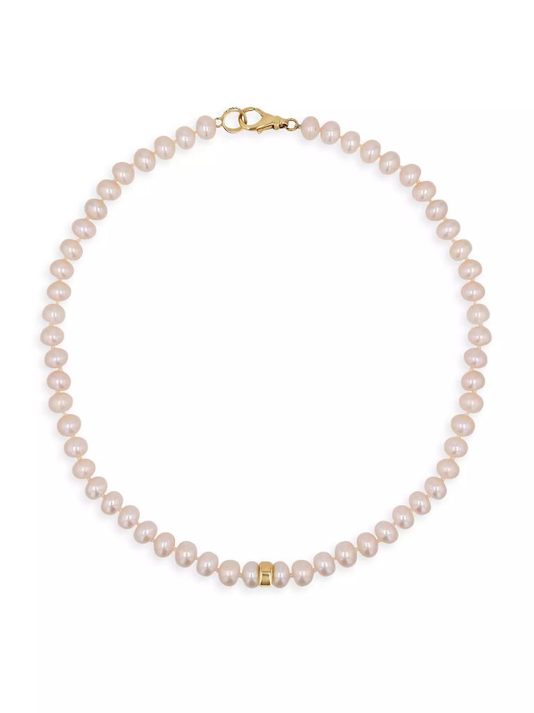 Sheryl Lowe 14K Yellow Gold & Freshwater Pearl Necklace