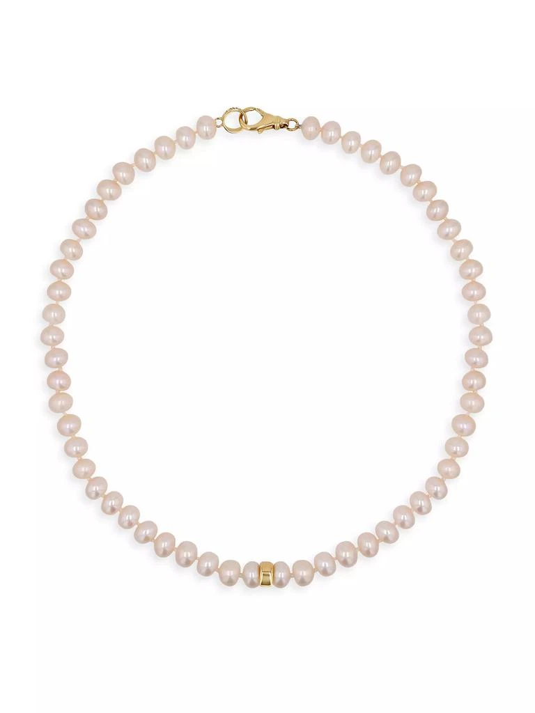 Sheryl Lowe 14K Yellow Gold & Freshwater Pearl Necklace 1