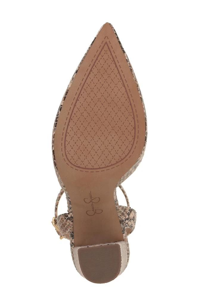 Jessica Simpson Nazela Pointed Toe Ankle Strap Pump 6