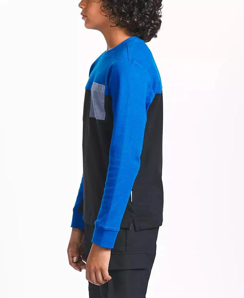 Sovereign Code Big Boys Textured Color Blocked Long Sleeve Tee 3