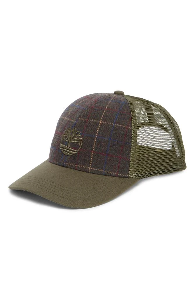  Plaid Trucker Cap