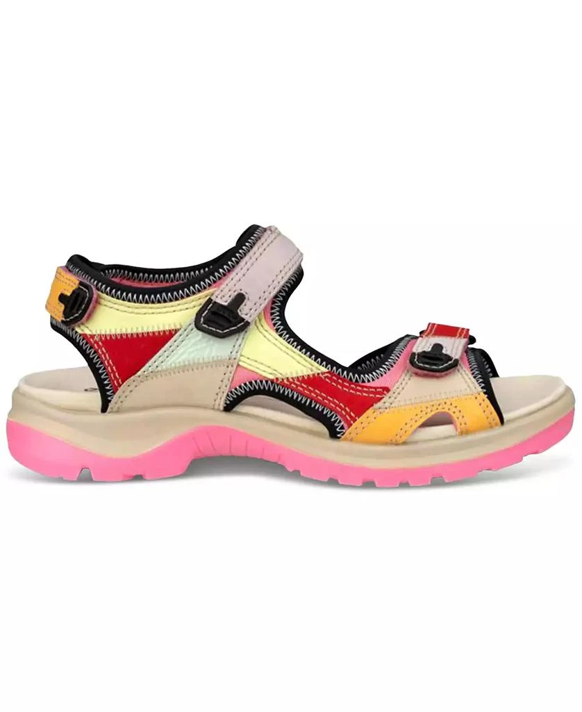 ECCO Women's Yucatan Patchwork Sandals 5