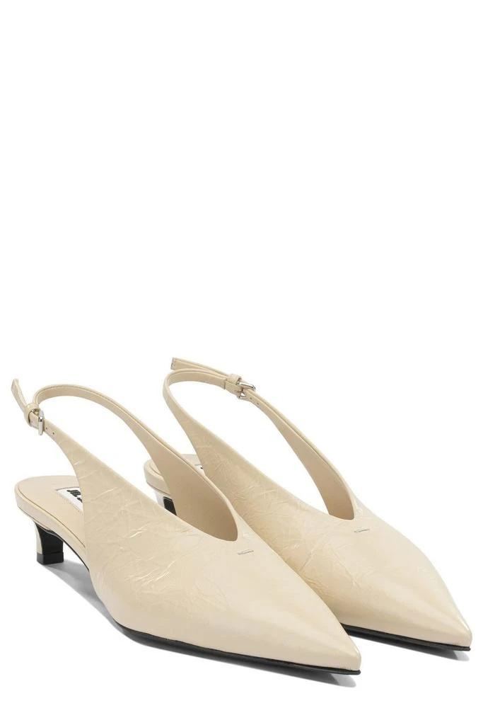 Jil Sander Jil Sander Leather Slingback Pumps 3