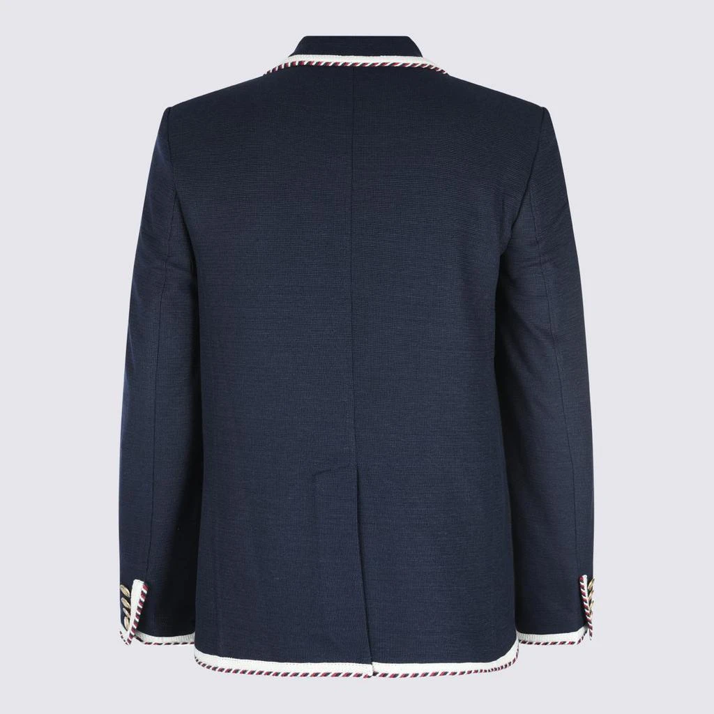 Valentino Valentino Garavani Navy Cotton Blazer 2