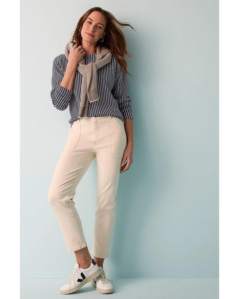 NIC+ZOE Zig Zag Striped Sweater 4