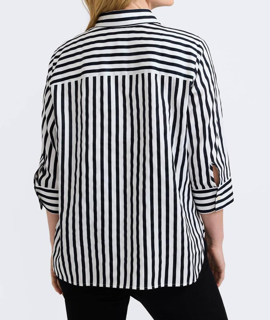 FOXCROFT Foxcroft - Meghan 3/4 Sleeve Shirt