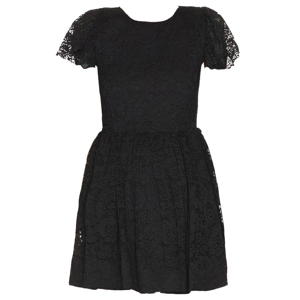 CAROLINE CONSTAS Marguerite Dress Black 1